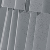 Płyta betonowa na ścianę 3D PB04 1200x600x45, antracytowy B08, beton architektoniczny