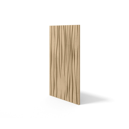 Płyta betonowa na ścianę 3D PB03 1000x500x32, miodowy CL03, beton architektoniczny