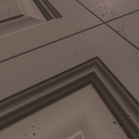 Płyta betonowa na ścianę 3D PB33A 1200x600x30, czekoladowy CL02; wzór A, beton architektoniczny