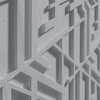 Płyta betonowa na ścianę 3D PB27 1200x600x35, szary S96, beton architektoniczny