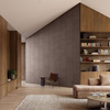 Płyta betonowa na ścianę 2D PA01 600x300x10, czekoladowy CL02, beton architektoniczny