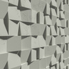 Płyta betonowa na ścianę 3D PB16 600x600x40, pistacjowy CL08, beton architektoniczny