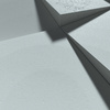 Płyta betonowa na ścianę 3D PB15 600x600x40, jasny błękit CL06, beton architektoniczny