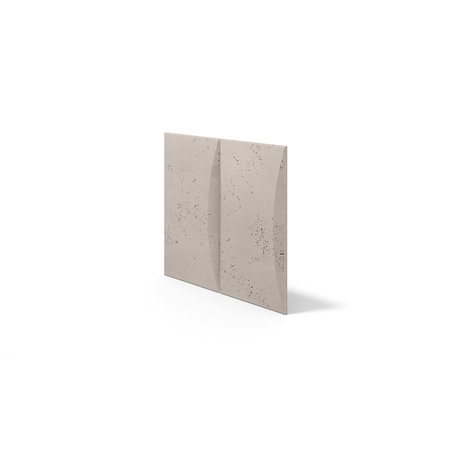 Płyta betonowa na ścianę 3D PB20 600x600x40, kaszmirowy CL04, beton architektoniczny