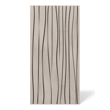 Płyta betonowa na ścianę 3D PB03 1000x500x32, kaszmirowy CL04, beton architektoniczny