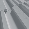 Płyta betonowa na ścianę 3D PB42 1350x600x30, szary S96, beton architektoniczny