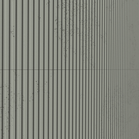 Płyta betonowa na ścianę 3D PB37 1350x600x12, zgaszona zieleń CL09, beton architektoniczny