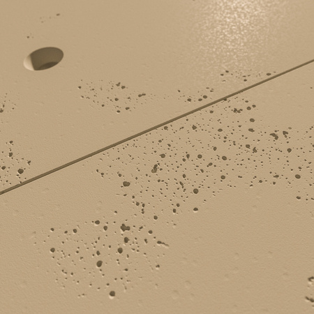 Płyta betonowa na ścianę 3D PB30 1200x600x20, miodowy CL03, beton architektoniczny