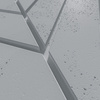 Płyta betonowa na ścianę 3D PB44 1188x600x25, szary S96, beton architektoniczny