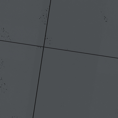 Płyta betonowa na ścianę 2D PA06 1000x500x10, czarny B15, beton architektoniczny