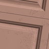 Płyta betonowa na ścianę 3D PB33A 1200x600x30, brudny róż CL07; wzór A, beton architektoniczny