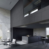 Płyta betonowa na ścianę 2D PA03 600x600x10, czarny B15, beton architektoniczny