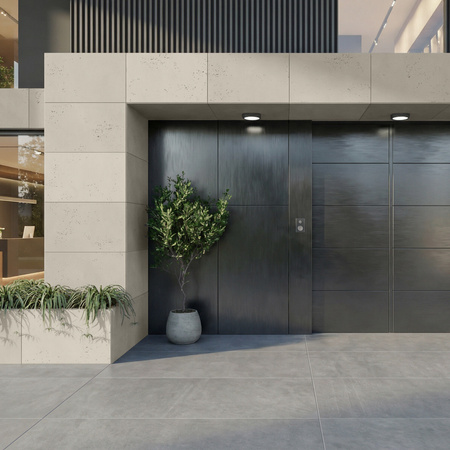 Płyta betonowa na ścianę 2D PA05 900x550x10, kość słoniowa KS, beton architektoniczny