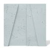Płyta betonowa na ścianę 3D PB10B 600x600x40, jasny błękit CL06; wzór B, beton architektoniczny