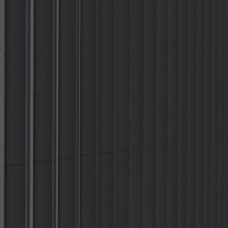 Płyta betonowa na ścianę 3D PB65 1350x480x32, czarny B15, beton architektoniczny