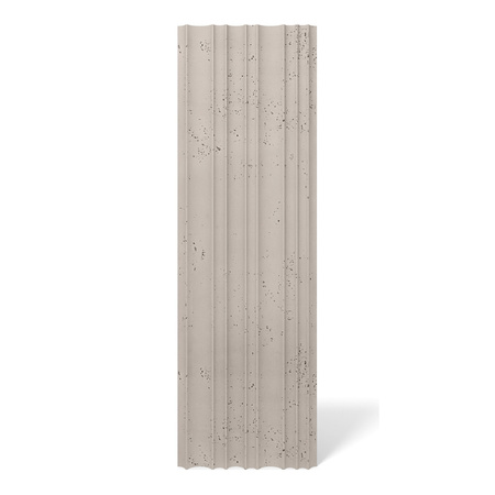 Płyta betonowa na ścianę 3D PB56 1350x430x35, kaszmirowy CL04, beton architektoniczny