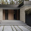 Płyta betonowa na ścianę 3D PB69 5x22,6x2, kość słoniowa KS, beton architektoniczny