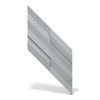 Płyta betonowa na ścianę 3D PB70A 1200x600x35, szary S96; wzór A, beton architektoniczny