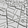 Płyta betonowa na ścianę 3D PB71D 600x600x22, jasnoszary S50, wzór D, beton architektoniczny