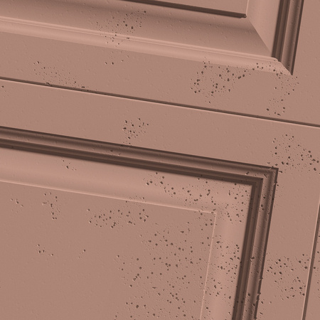 Płyta betonowa na ścianę 3D PB33A 1200x600x30, brudny róż CL07; wzór A, beton architektoniczny