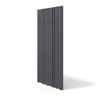 Płyta betonowa na ścianę 3D PB58 1350x560x34, czarny B15, beton architektoniczny