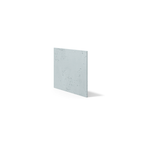 Płyta betonowa na ścianę 2D PA03 600x600x10, jasny błękit CL06, beton architektoniczny