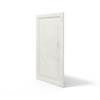 Płyta betonowa na ścianę 3D PB33A 1200x600x30, zgaszona biel B0, wzór A, beton architektoniczny