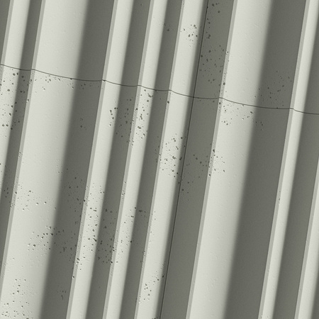 Płyta betonowa na ścianę 3D PB56 1350x430x35, pistacjowy CL08, beton architektoniczny