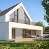 Płyta betonowa na ścianę 3D PB51 800x410x20, zgaszona biel B0, beton architektoniczny