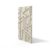Płyta betonowa na ścianę 3D PB27 1200x600x35, kość słoniowa KS, beton architektoniczny