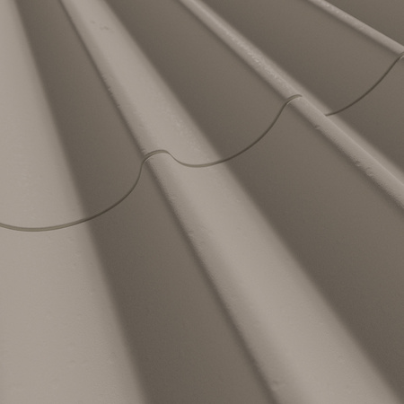 Płyta betonowa na ścianę 3D PB60 1350x520x35, szarobeżowy CL05, beton architektoniczny