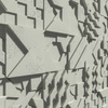 Płyta betonowa na ścianę 3D PB12 600x600x40, pistacjowy CL08, beton architektoniczny