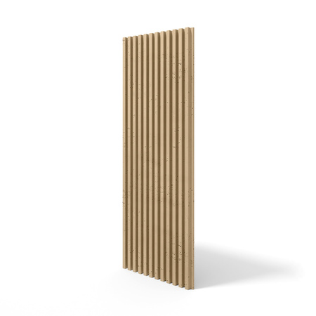Płyta betonowa na ścianę 3D PB38 1350x480x30, miodowy CL03, beton architektoniczny