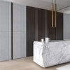 Płyta betonowa na ścianę 3D PB37 1350x600x12, szary S96, beton architektoniczny