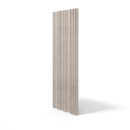 Płyta betonowa na ścianę 3D PB56 1350x430x35, kaszmirowy CL04, beton architektoniczny