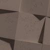 Płyta betonowa na ścianę 3D PB15 600x600x40, czekoladowy CL02, beton architektoniczny