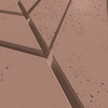 Płyta betonowa na ścianę 3D PB44 1188x600x25, brudny róż CL07, beton architektoniczny