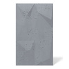 Płyta betonowa na ścianę 3D PB07 1200x600x45, antracytowy B08, beton architektoniczny