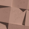 Płyta betonowa na ścianę 3D PB15 600x600x40, brudny róż CL07, beton architektoniczny