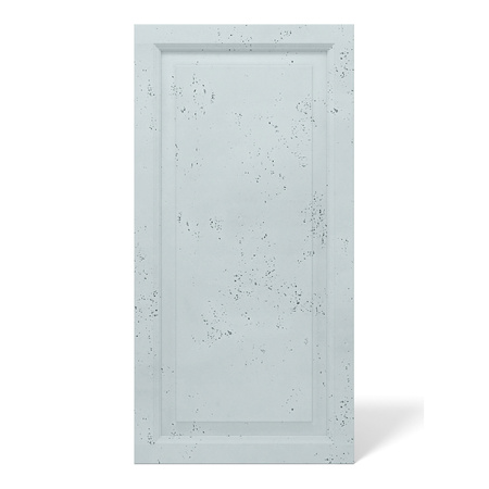 Płyta betonowa na ścianę 3D PB33A 1200x600x30, jasny błękit CL06; wzór A, beton architektoniczny