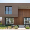 Płyta betonowa na ścianę 3D PB09 1200x600x45, czekoladowy CL02, beton architektoniczny