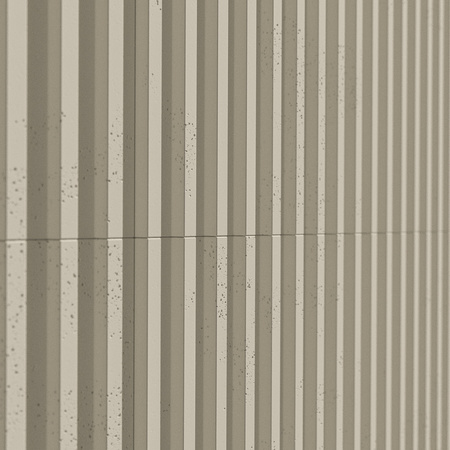 Płyta betonowa na ścianę 3D PB39 1350x490x30, kość słoniowa KS, beton architektoniczny