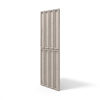 Płyta betonowa na ścianę 3D PB66A 1350x430x22, kaszmirowy CL04; wzór A, beton architektoniczny