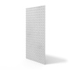 Płyta betonowa na ścianę 3D PB54 1350x600x15, jasnoszary S50, beton architektoniczny