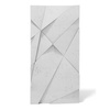 Płyta betonowa na ścianę 3D PB05A 1200x600x48, jasnoszary S50, wzór A, beton architektoniczny