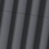 Płyta betonowa na ścianę 3D PB59 1350x500x35, czarny B15, beton architektoniczny