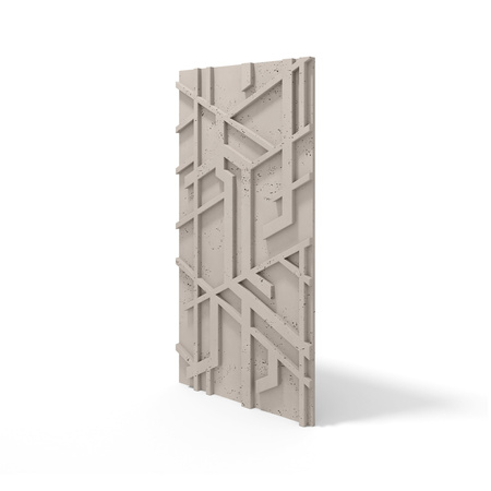 Płyta betonowa na ścianę 3D PB27 1200x600x35, kaszmirowy CL04, beton architektoniczny