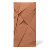 Płyta betonowa na ścianę 3D PB05A 1200x600x48, terakota CL01, wzór A, beton architektoniczny