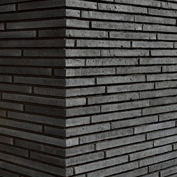Narożnik do cegły betonowej long Puro Lava grafitowy 250/100x40x20