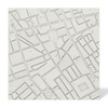 Płyta betonowa na ścianę 3D PB71F 600x600x22, zgaszona biel B0; wzór F, beton architektoniczny